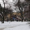 Катальная горка в Александровском саду 2010 - 2011.