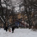 Катальная горка в Александровском саду 2010 - 2011.