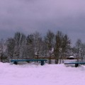 Зима. Снег.