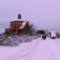 Зима. Снег.