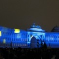 Проекционное шоу на Дворцовой площади.